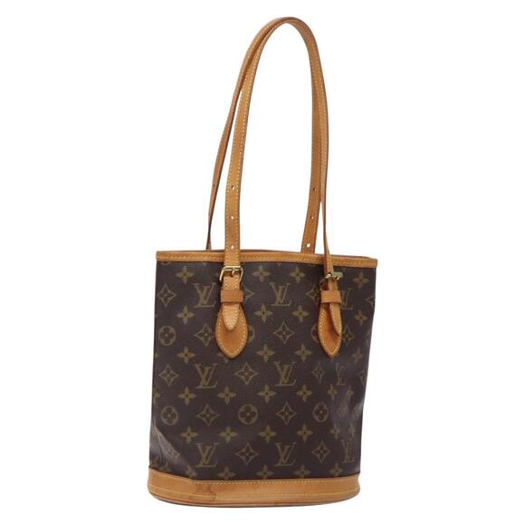 LOUIS VUITTON Monogram Bucket PM Shoulder Bag M42238 - Picture 1 of 16
